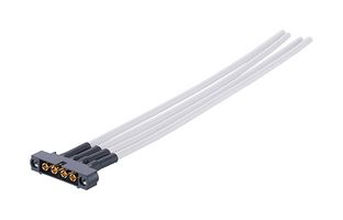 M80-MCPM5M1-04-0150L Cable ASSY, WTB Plug-Free End, 150mm Harwin