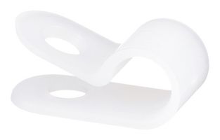 CCH25-S10-M Cable Clamp, 6.3mm, PA66, Natural PANDUIT