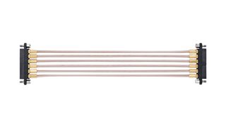 M80-FC305F1-04-0300F1 Cable ASSY, WTB Rcpt-WTB Rcpt, 300mm Harwin