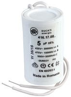 4.16.17.08.06 Cap, 5µF, 450VAC, 5%, PP, Can DUCATI