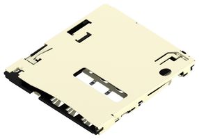 2229333-2 Connector, Micro Sim, Push-Push, 6Pos Te Connectivity