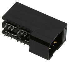 10028917-001LF Backplane Conn, R/A, Header, 4Pos, 6mm Amphenol ICC