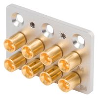 SF1132-6036 RF Coaxial, SMPM Jack, 50 OHM, Panel Amphenol SV Microwave