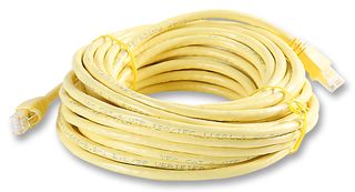 2996-10Y Lead, Cat6 UTP, Yellow, 10m VIDEK