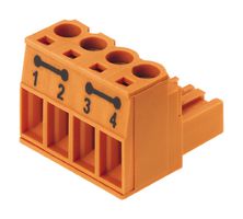 1839770000 Terminal Block, Pluggable, 4P, 26-12AWG Weidmuller