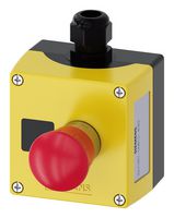 3SU1851-0NB10-4GB2 E-Stop Switch, SPST-NC/NC, 10A, 500v Siemens