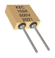 ACR08S393JGS Cap, 0.039UF, 25VDC, MLCC, Radial Kemet