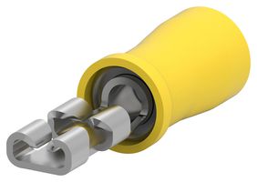 641324-1 Female Disconnect, 2.8mm, 26-24AWG, YLW Amp - Te Connectivity
