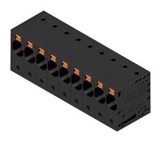 2500520000 WTB Terminal Block, 9Pos, 18-4AWG, Th Weidmuller