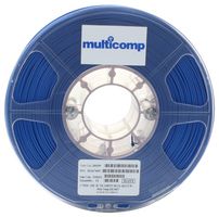 MC002562 3D Printer Filament, ABS, 1.75mm, Blue multicomp