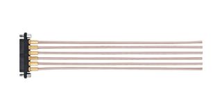 M80-FC305F1-02-0300F1 Cable ASSY, WTB Rcpt-WTB Rcpt, 300mm Harwin