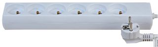 PEL00971 Power Strip, 6 Outlet, 16A, 250V, 3M Pro Elec