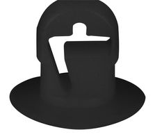 PBMS-H25-M30 Cable Tie Mount, 10.2mm, Pa 6.6, Black PANDUIT