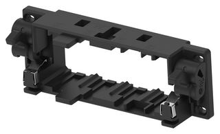 2069526-1 Panel Frame, 4Pos, Black Te Connectivity