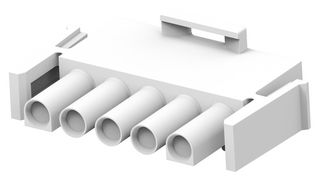 350809-3 Connector Housing, Plug, 5Pos, 6.35mm Amp - Te Connectivity
