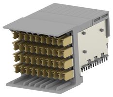 6469048-1 Backplane Conn, Header, 80POS, 1.5mm Amp - Te Connectivity