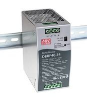 DBUF40-24 Buffer Module, 24Vdc, 40A, DIN Rail Mean Well