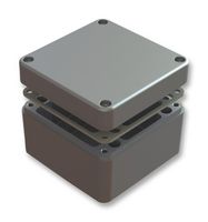 487-121209A-68 PCB BOX ENCLOSURE, ALUMINIUM, GREY DELTRON ENCLOSURES