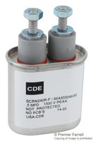 SCRN240R-F CAP, 0.5µF, 1.5 KV, 10%, PAPER, CAN CORNELL DUBILIER