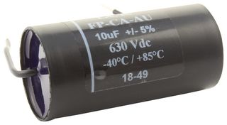 FP-CA-10-Au Cap, 10µF, 630V, 5%, PP, Panel LCR Components