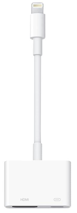 APPLE Accessoires MD826ZM/A ADAPTOR, LIGHTNING TO DIGITAL AV APPLE 3409861 MD826ZM/A