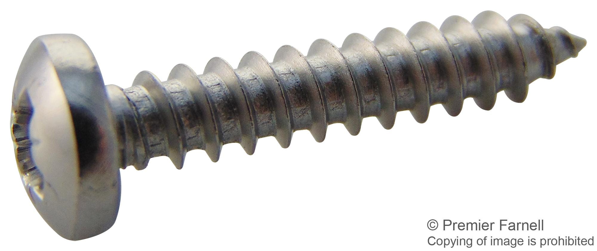 TR FASTENINGS Self Tapping N60.750 PRA2ABS100- SCREW, POZI PAN, STEEL, A2, #6X3/4,PK100 TR FASTENINGS 1420533 N60.750 PRA2ABS100-