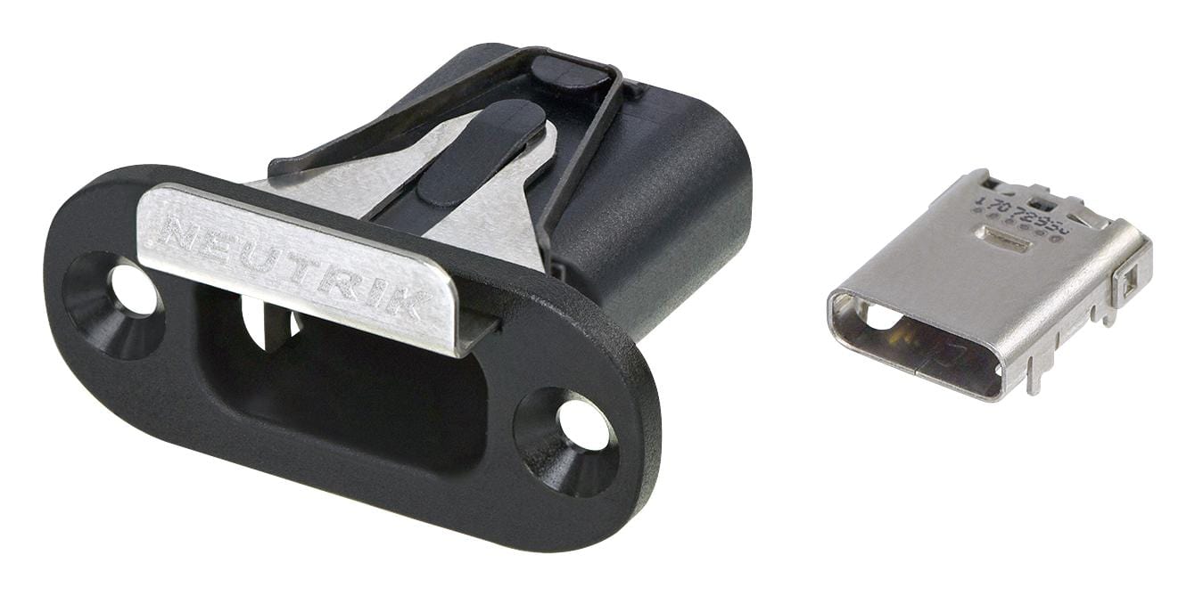 NEUTRIK USB Connectors NMC-C-HR USB-C CHASSIS WITH RECEPTACLE NEUTRIK 3014326 NMC-C-HR