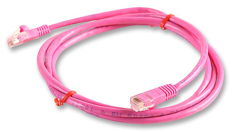 PRO SIGNAL Network Cables PS11065 PATCH LEAD, CAT 5E, 3M PINK PRO SIGNAL 1734934 PS11065