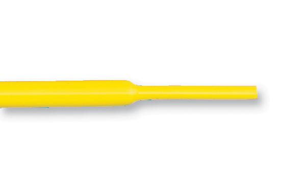 RAYCHEM - TE CONNECTIVITY Shrink Tubing - Standard RNF-100-1/4-4-STK HEATSHRINK, 6.4MM, YELLOW, 1.2M RAYCHEM - TE CONNECTIVITY 1210384 RNF-100-1/4-4-STK