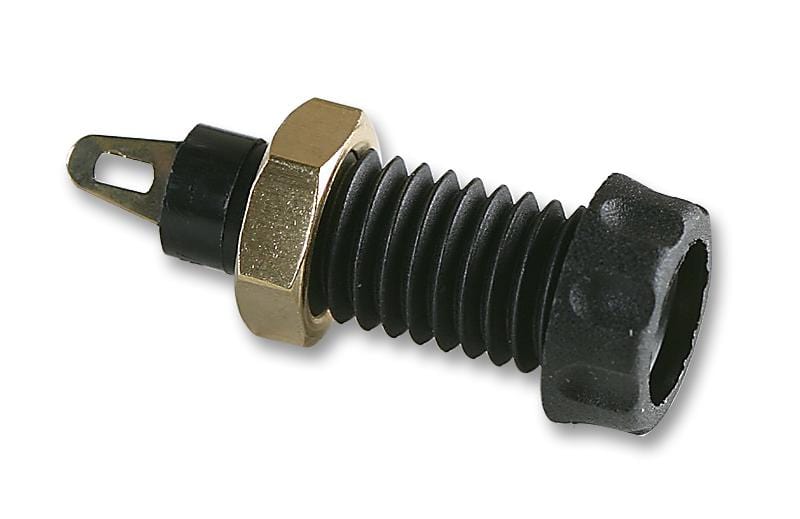 CLIFF ELECTRONIC COMPONENTS Banana S14-BLACK BANANA SOCKET, 10A, 4MM, PANEL, BLACK CLIFF ELECTRONIC COMPONENTS 145300 S14-BLACK