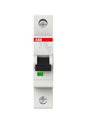 ABB Thermal Magnetic S201-C32 CIRCUIT BREAKER, THERMAL MAG, 1 POLE ABB 2492795 S201-C32
