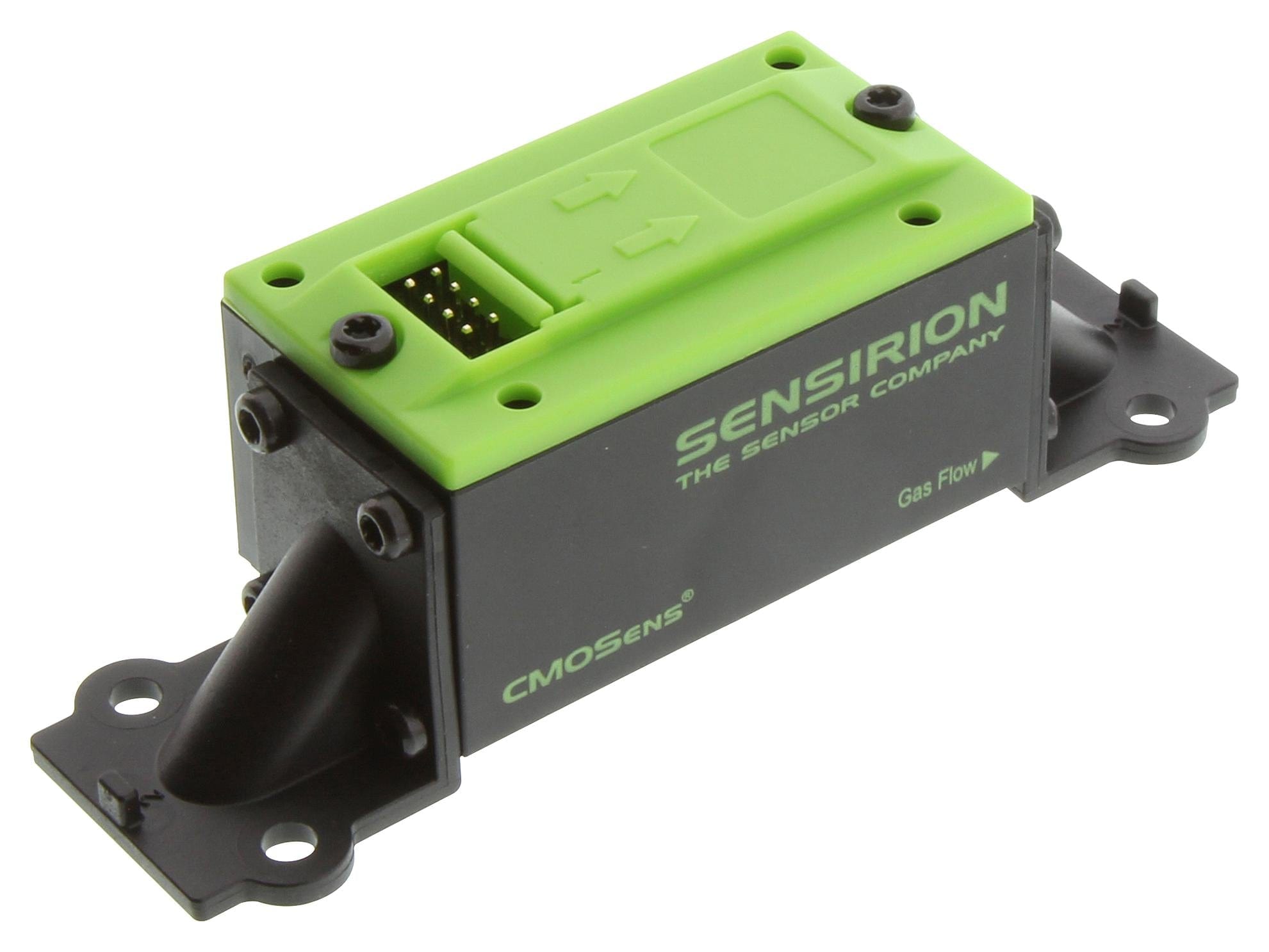 SENSIRION Air & Gas Flow SFM4100-CO2 DOWNMOUNT AIR FLOW SENSOR, 20LPM, 6BAR, 9VDC SENSIRION 3804248 SFM4100-CO2 DOWNMOUNT