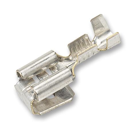 JST (JAPAN SOLDERLESS TERMINALS) Crimp Terminals - Quick Connect & Disconnect SPB-2.5T-250N-S CRIMP TERMINAL, PIGGY BACK, 6.3X0.8 JST (JAPAN SOLDERLESS TERMINALS) 3625497 SPB-2.5T-250N-S