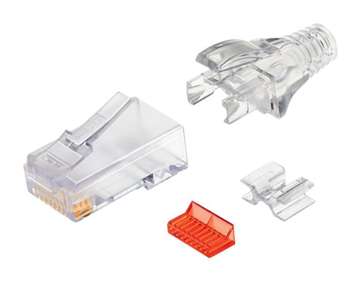 STEWART CONNECTOR Plugs & Jacks SS-39100-039 CONNECTOR, RJ45, PLUG, 8P8C, CRIMP STEWART CONNECTOR 2890969 SS-39100-039