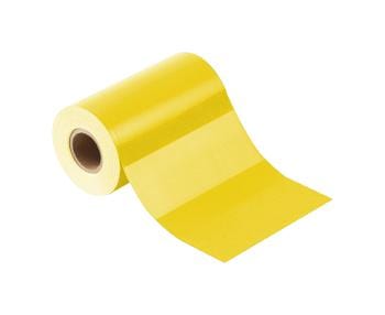 PANDUIT Label Printer Tape T400X000VX1Y TAPE, 30.5M L X 101.6MM W, VINYL, YELLOW PANDUIT 3282848 T400X000VX1Y