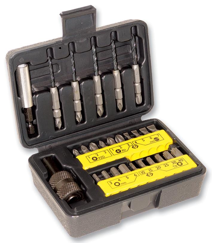 CK TOOLS Sets T4519 BIT AND DRILL SET, QUICK CHANGE CK TOOLS 2311587 T4519