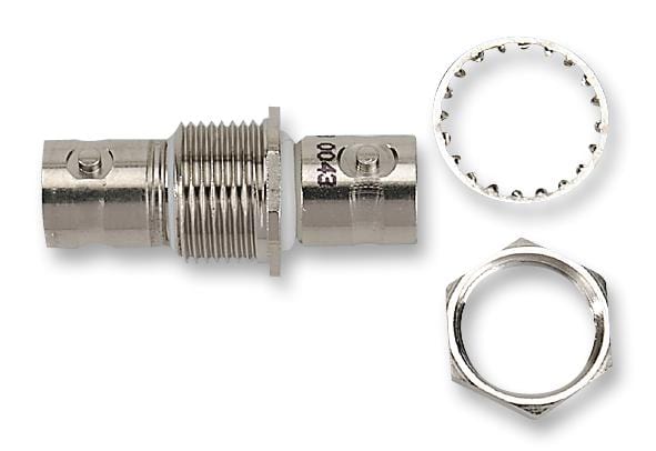 TROMPETER - CINCH CONNECTIVITY RF/Coax Adapters UBJ28.. ADAPTOR, BNC JACK, BNC JACK, 75OHM TROMPETER - CINCH CONNECTIVITY 1206752 UBJ28..