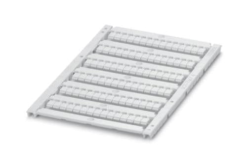 PHOENIX CONTACT Terminal Block Markers UCT-TMF 4 MARKER SHEET, BLANK, 4.2MM, WHITE, TB PHOENIX CONTACT 3242859 UCT-TMF 4