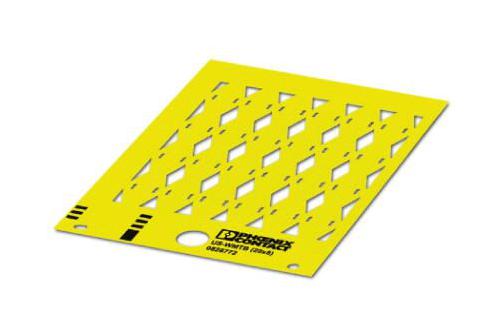 PHOENIX CONTACT Wire Markers - Clip Style US-WMTB (29X8) YE CABLE MARKER, 13MM, PVC, YELLOW PHOENIX CONTACT 3258118 US-WMTB (29X8) YE