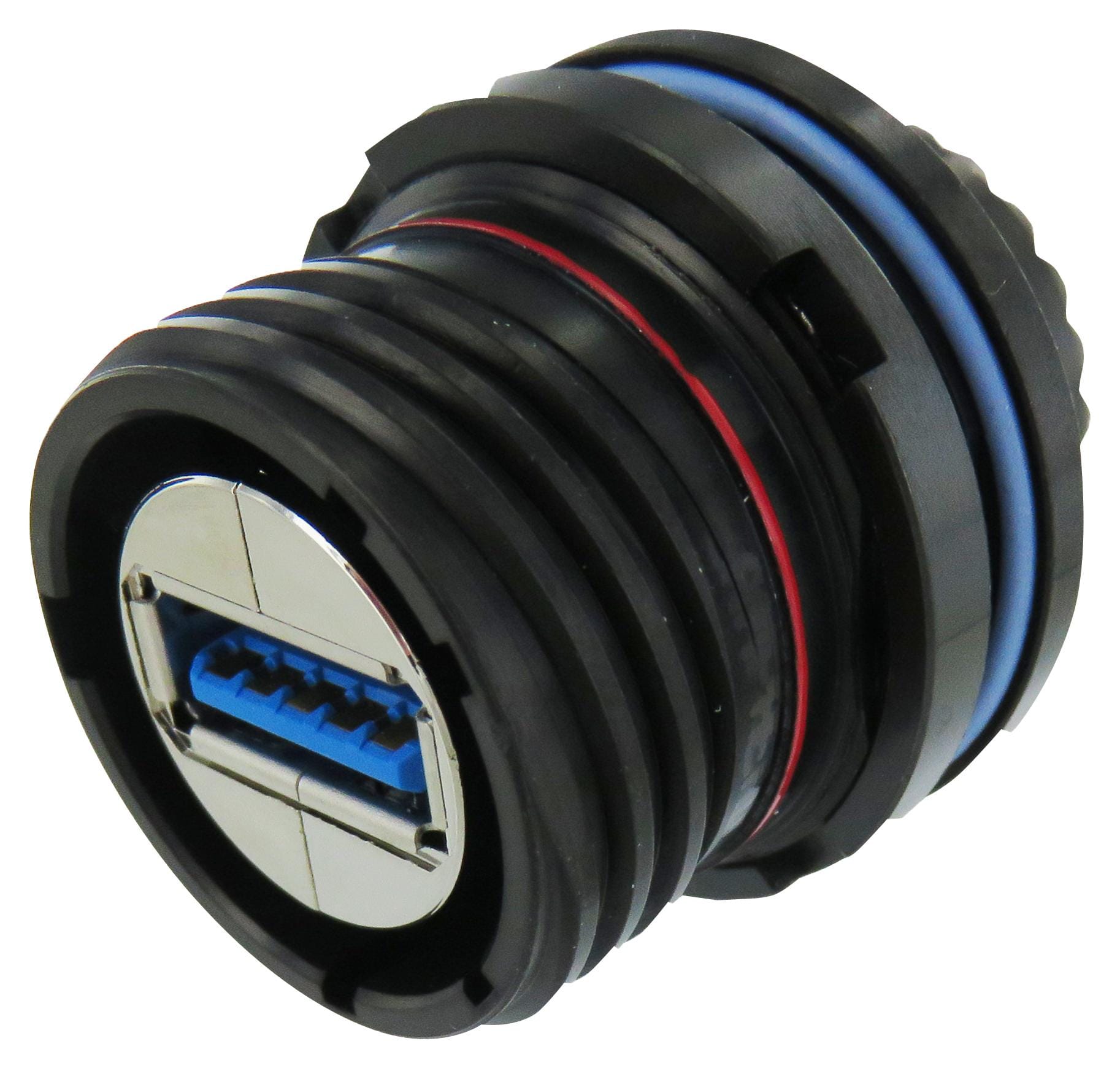 AMPHENOL SOCAPEX USB Sealed Connectors USB3FTV 7 A G F312 SEALED USB, 3.0 TYPE A, RECEPTACLE, IP68 AMPHENOL SOCAPEX 2860790 USB3FTV 7 A G F312