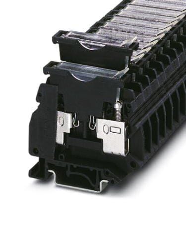 PHOENIX CONTACT Fused USIG MIT ST-SI FUSE MODULAR TB, 2WAY, 6AWG, BLACK PHOENIX CONTACT 3259499 USIG MIT ST-SI