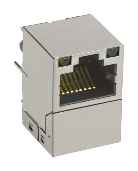 BEL MAGNETIC SOLUTIONS Plugs & Jacks V8BR-1AX1-GH RJ45 CONN, JACK, 8P8C, 1PORT, TH BEL MAGNETIC SOLUTIONS 3588276 V8BR-1AX1-GH