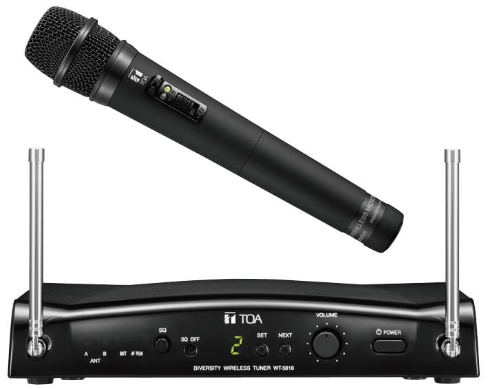 TOA ELECTRONICS Wireless WS-5225   D04UK MIC, WIRELESS, HH CONDENSER, CH70 TOA ELECTRONICS 3760875 WS-5225   D04UK