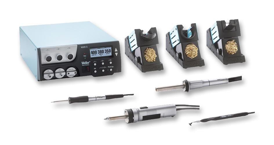 WELLER Rework Stations WXR 3032 REWORK STATION, 3-CH, 230V WELLER 2629097 WXR 3032