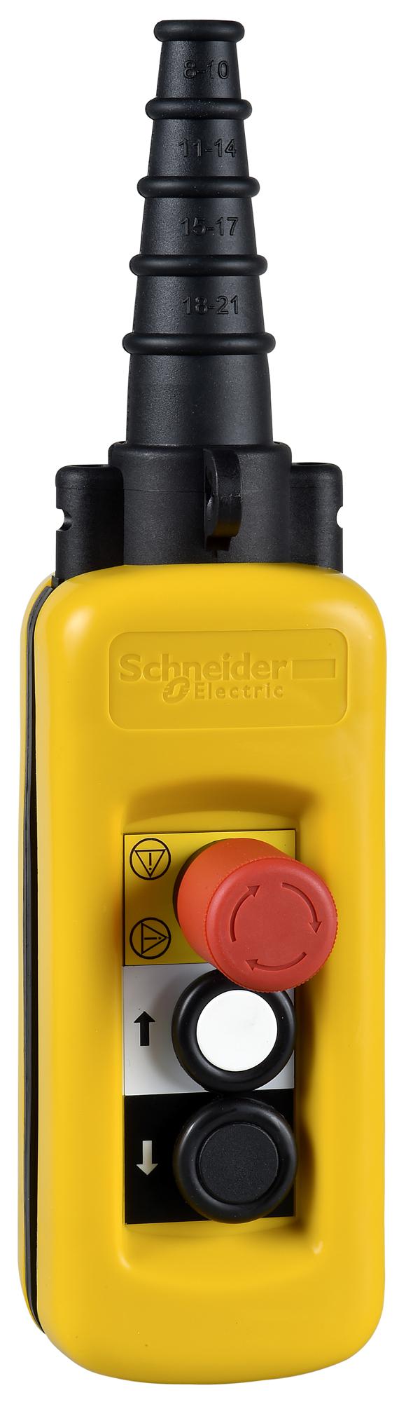 SCHNEIDER ELECTRIC Pendant XACA2813 PENDANT SW, DPST-NC/SPST-NO, 3WAY, 3A SCHNEIDER ELECTRIC 3108136 XACA2813