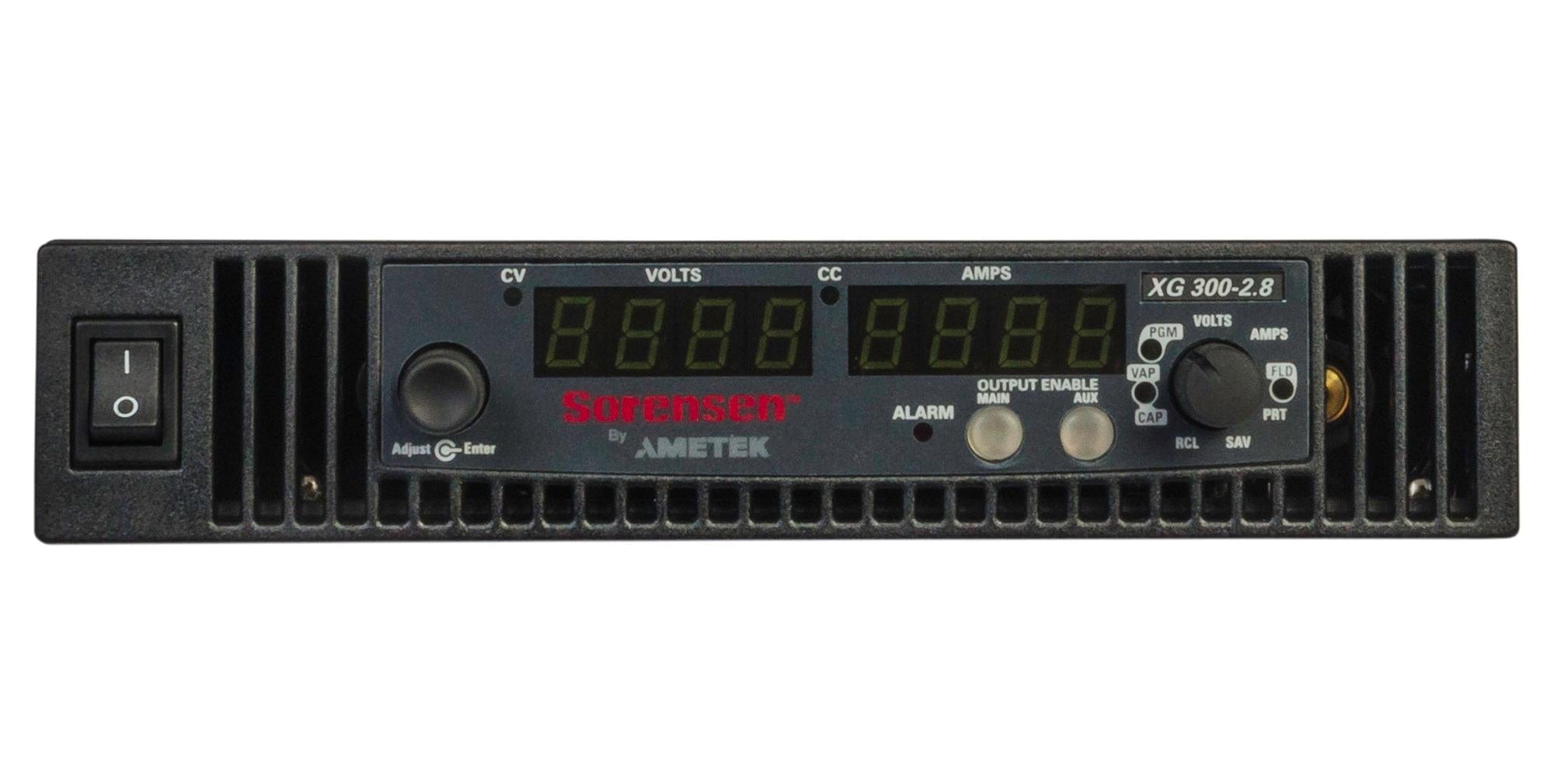 AMETEK PROGRAMMABLE POWER Bench Top Power Supplies XG 300-2.8MEBR POWER SUPPLY, PROG, 2.8A, 300V, 850W AMETEK PROGRAMMABLE POWER 3295137 XG 300-2.8MEBR