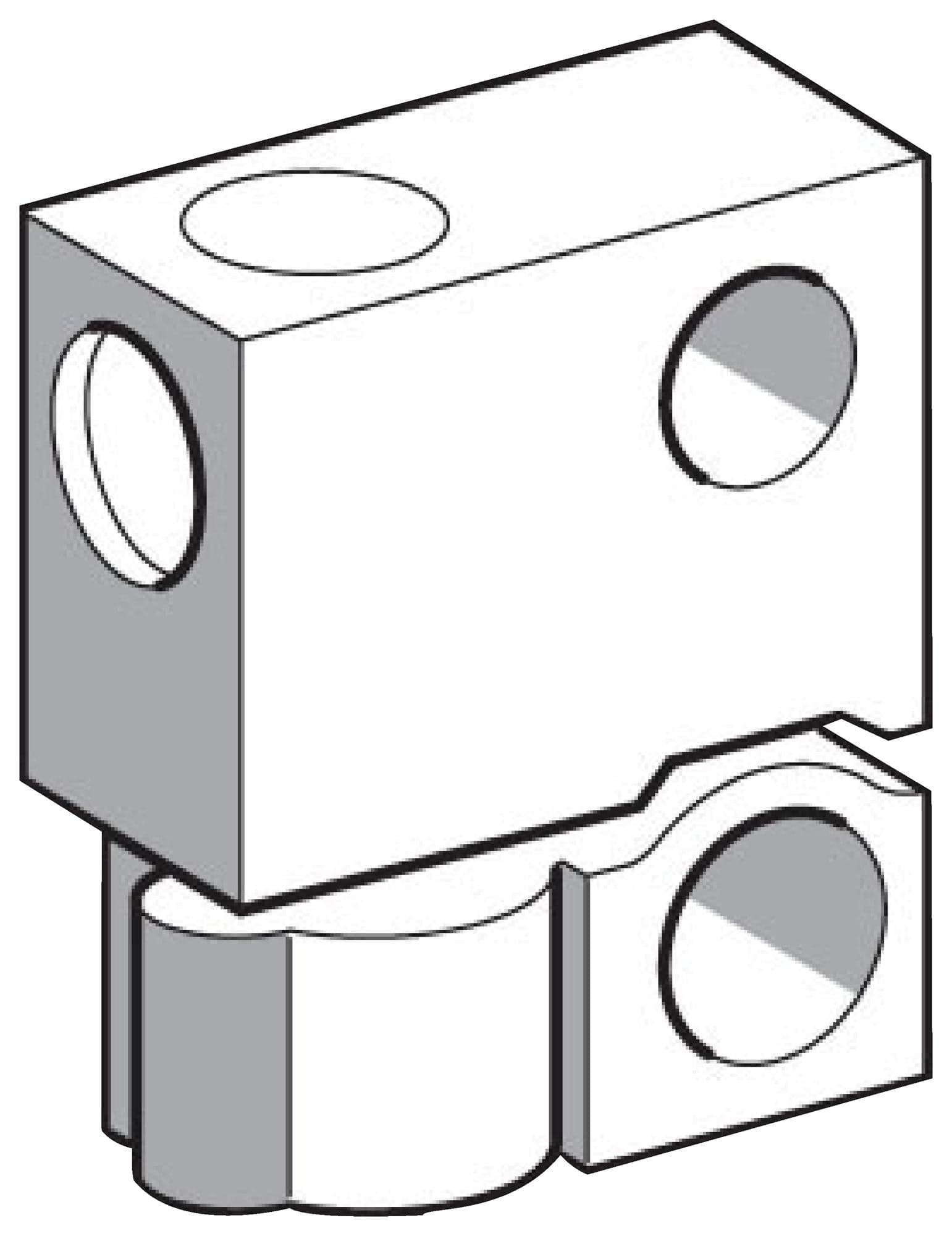 TELEMECANIQUE SENSORS Mounting Devices XUFZ05 MOUNTING BRACKET, PHOTO ELECTRIC SENSOR TELEMECANIQUE SENSORS 3130817 XUFZ05