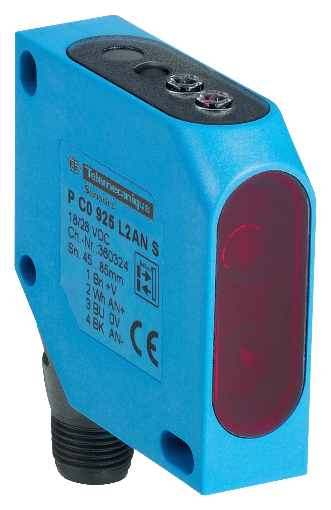 SCHNEIDER ELECTRIC Laser XUYPCO925L3ANSP LASER PHOTOELECTRIC SENSOR, 300MM, 24VDC SCHNEIDER ELECTRIC 3129560 XUYPCO925L3ANSP