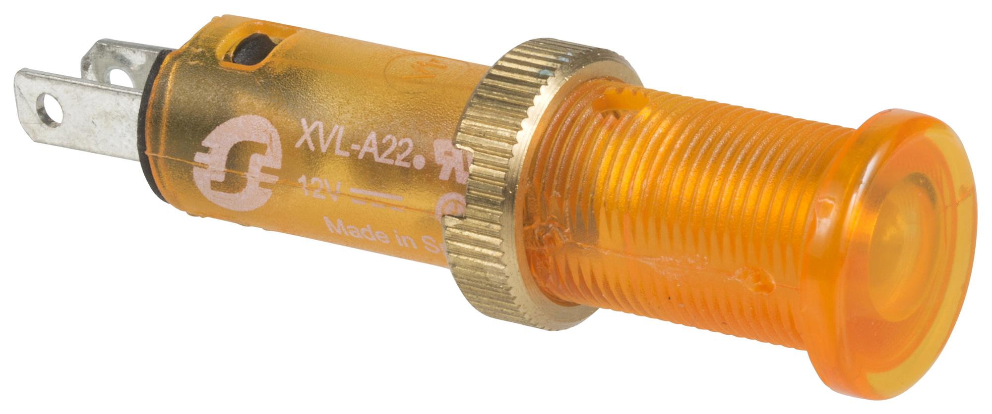 SCHNEIDER ELECTRIC Panel Indicators XVLA235 PANEL INDICATOR, YELLOW, 8MM, 24VDC SCHNEIDER ELECTRIC 3111110 XVLA235