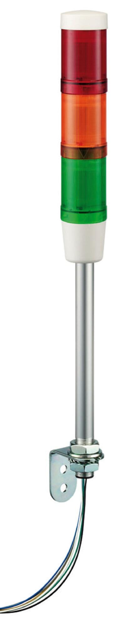 SCHNEIDER ELECTRIC Audio & Visual Signal Indicator Towers XVMM2RAGSB SIGNAL TOWER, STEADY, GRN/ORG/RED, 45MM SCHNEIDER ELECTRIC 3115967 XVMM2RAGSB